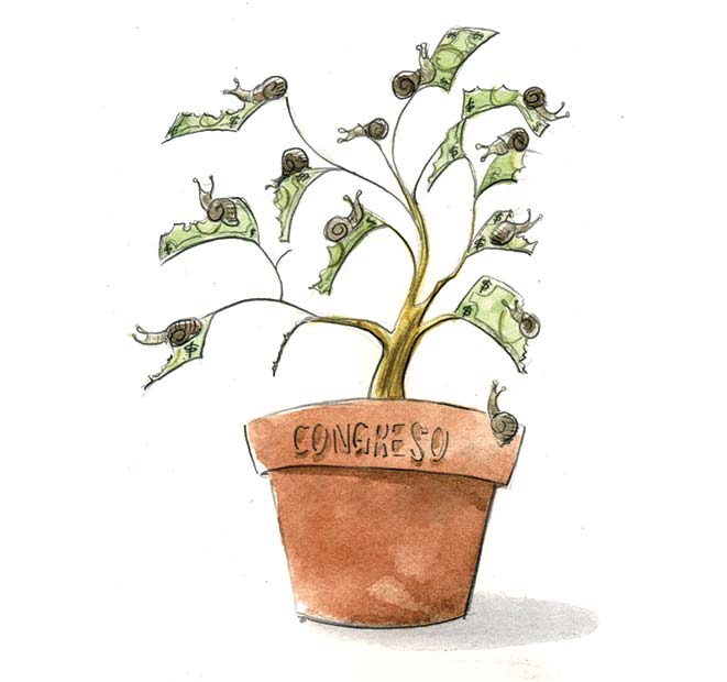Un congreso que opera como crimen organizado