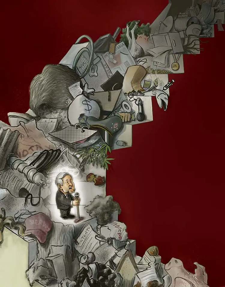 Este sexenio no se acabó la corrupción